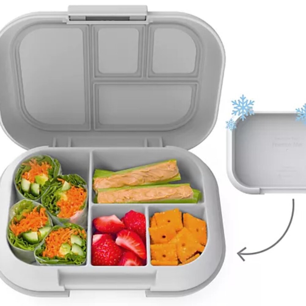 NEW gray bentgo lunchbox with ice pack